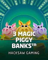 3 Magic Piggy Banks™ Hold & Win