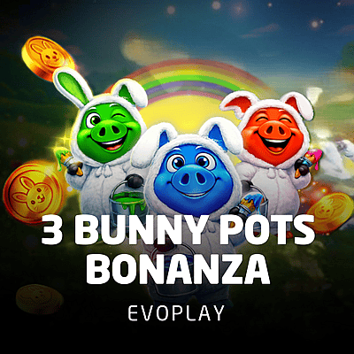3 Bunny Pots Bonanza