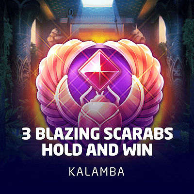 3 Blazing Scarabs Hold and Win