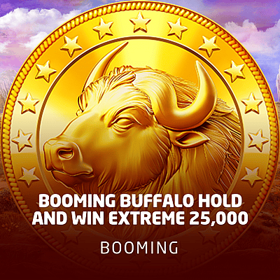 Booming Buffalo Hold and Win Extreme 25,000