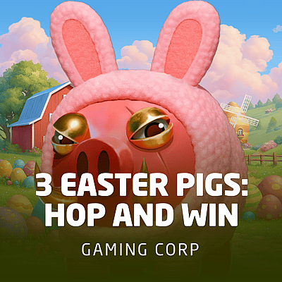 3 Easter Pigs: Hop and Win