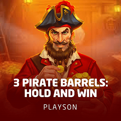 3 Pirate Barrels: Hold and Win