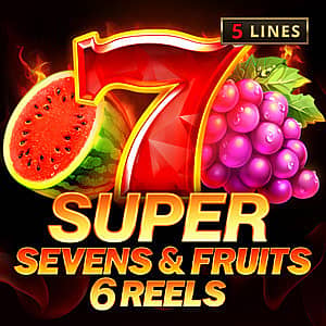 5 Super Sevens And Fruits: 6 reels